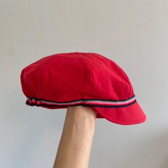 Gymboree Red Newsboy Cap - Picture 5 of 7
